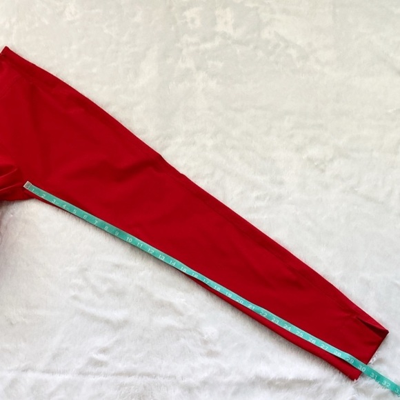 Like New Hibiscus Red Athleta Wander Slim Ankle Pant, Size 8T - Picture 4 of 11